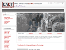 Tablet Screenshot of cact.alfred.edu