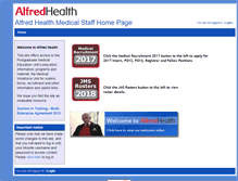 Tablet Screenshot of doctors.alfred.org.au